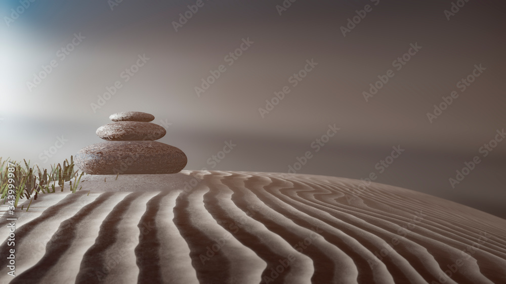 Fotografía Zen stones