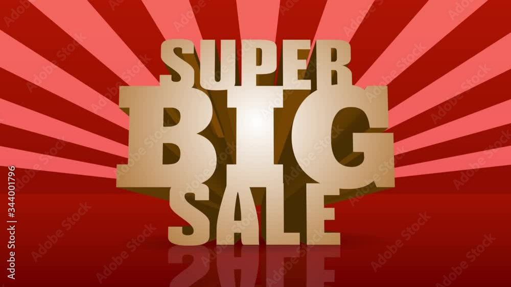 Motion Of Elements Forming Anticipated Sale Event Design With ...