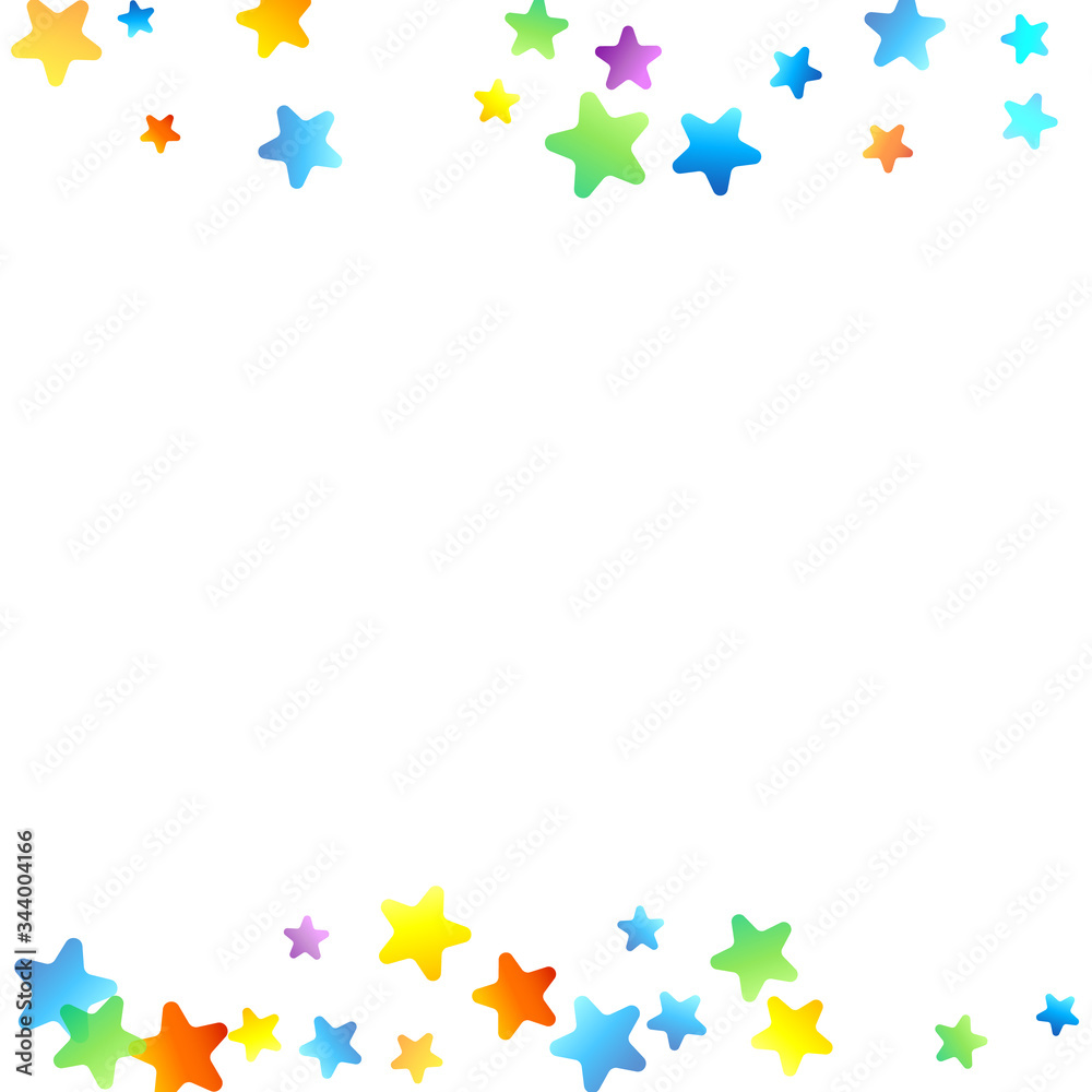 Rainbow Festive Confetti. Carnival Star Falling. Rainbow Festive Confetti. Carnival Star Falling.