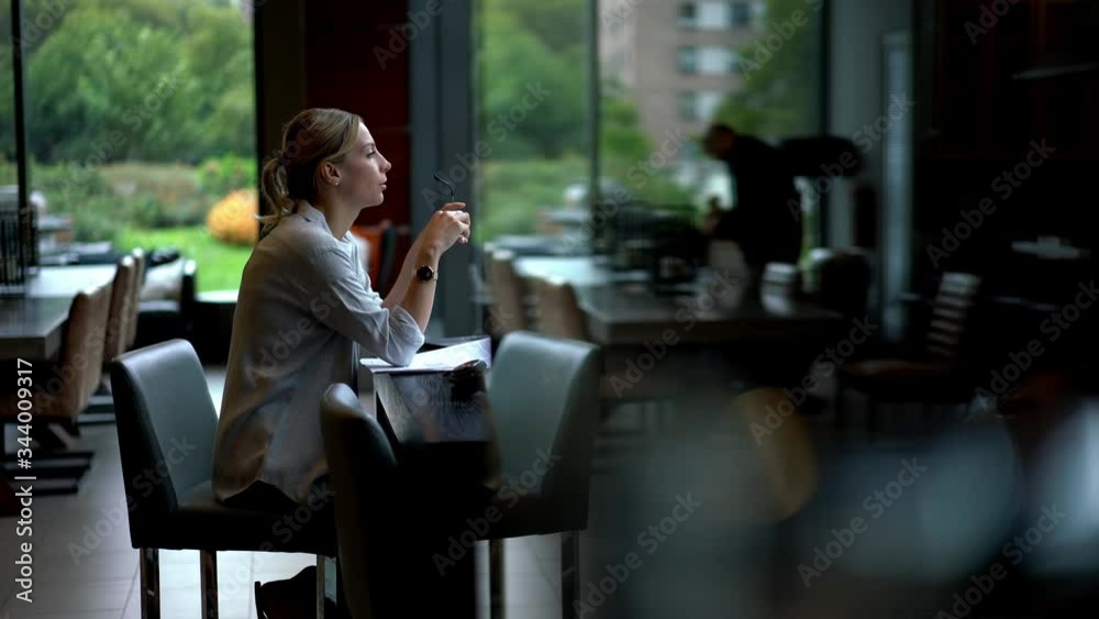 Caucasian woman working with financial documents during remote job indoors, intelligent millennial employee feeling tired from overtime and deadline for analyzing startup project and report
Caucasian woman working with financial documents during remote job indoors, intelligent millennial employee feeling tired from overtime and deadline for analyzing startup project and report