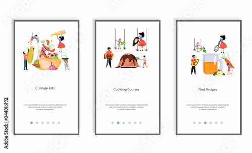 Family preparing food app