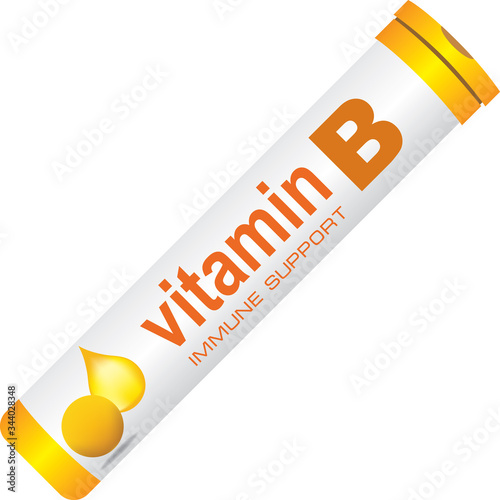 Immune support vitamin B photo