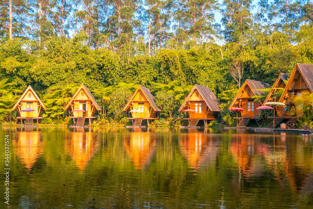 Beautiful landscape at Dusun Bambu, Bandung, Indonesia. Beautiful landscape at Dusun Bambu, Bandung, Indonesia.