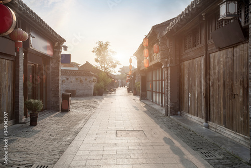 Ancient city, Dongguan old street, Yangzhou, China