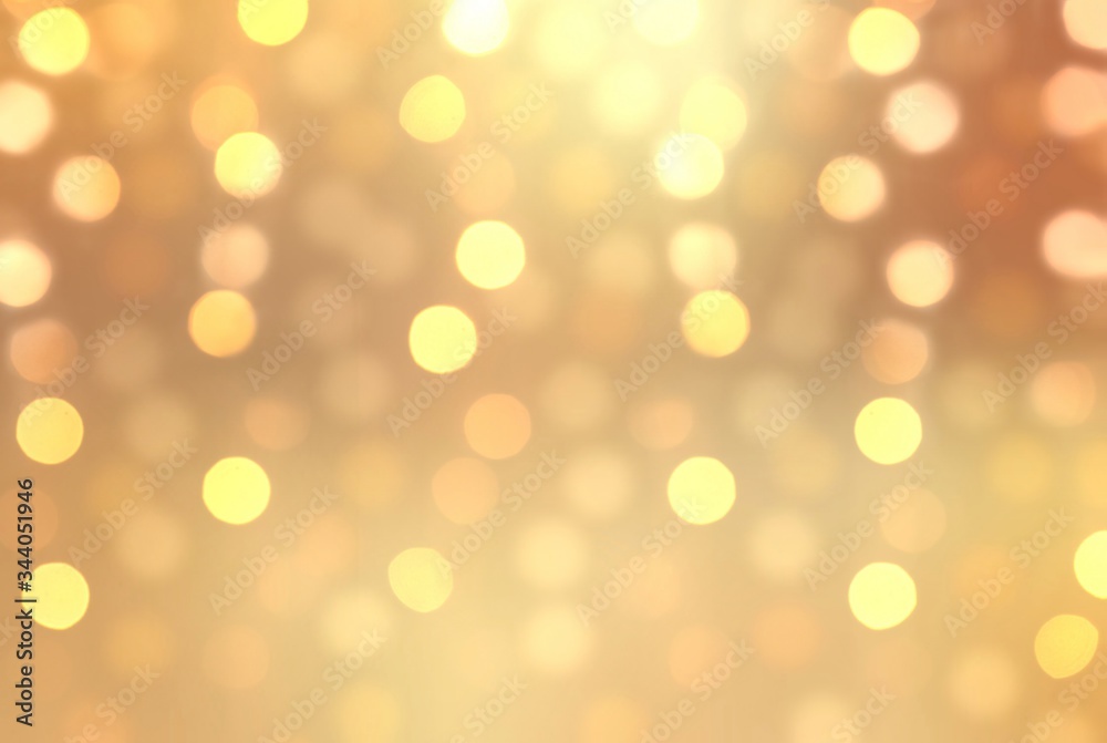 Shimmer golden bokeh holiday background. Shimmer golden bokeh holiday background.