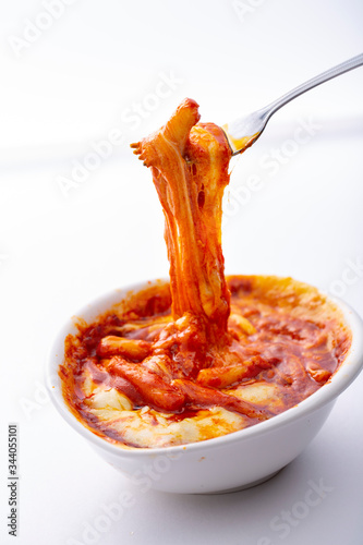 한국 전통음식 떡복이