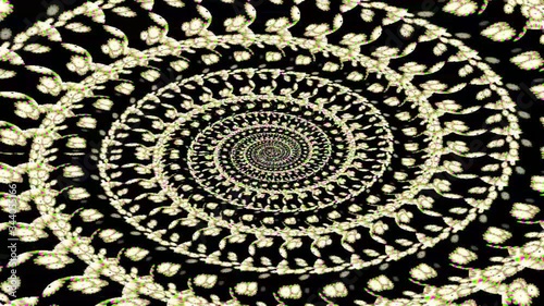 Visual illusions, moving waves. Psychedelic abstraction for hypnosis. Organic Swirl And Paint Explosion. footage is an amazing organic background for visual effects and motion graphics.
