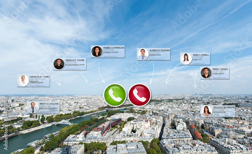 Parisian video conference m...
