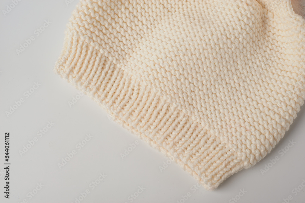 knitted wool hat isolated on white background knitted wool hat isolated on white background
