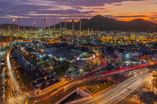 High energy petroleum refinery and production of oil for export Sold domestically and internationally