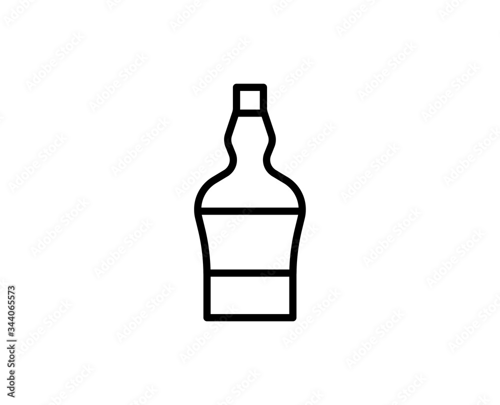 Alcohol line icon Alcohol line icon
