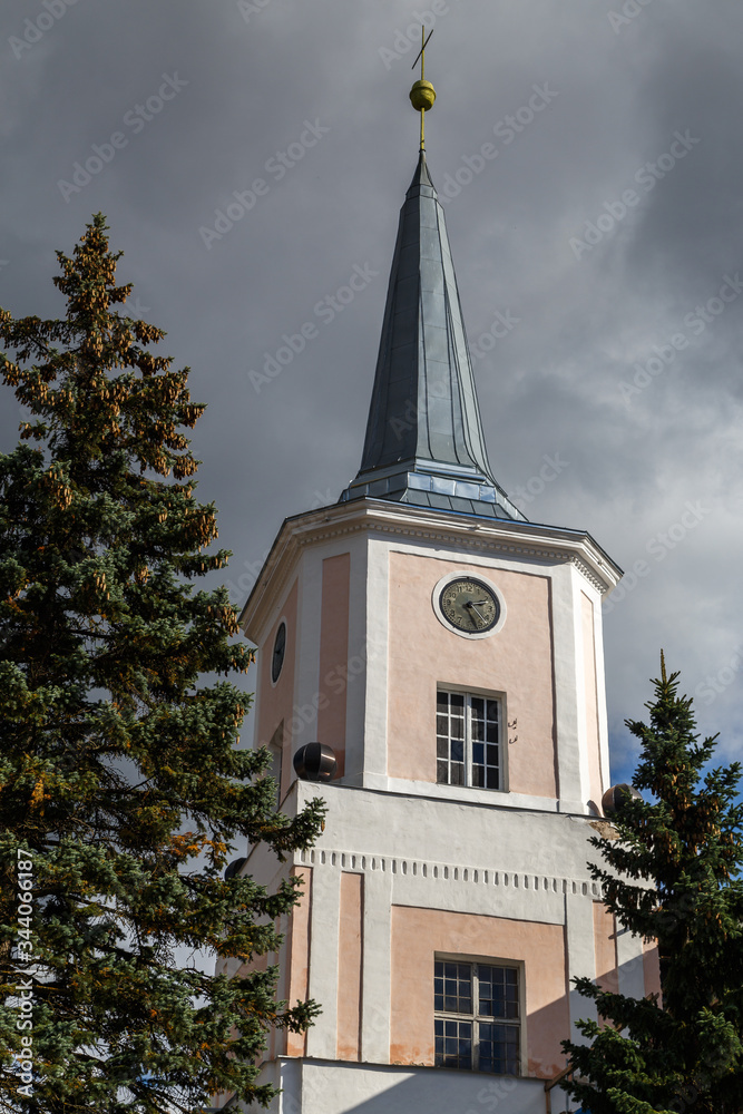 Old church in the historic centre of Valga, Estonia Old church in the historic centre of Valga, Estonia