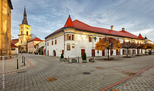 Slovakia - Pezinok village at sunrise