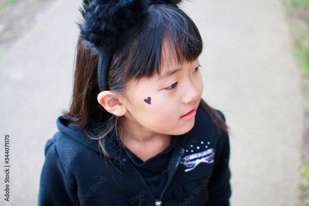 portrait of a little girl portrait of a little girl