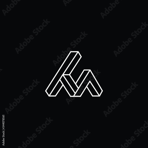 Professional Innovative 3D Initial TM logo and MT logo. Letter TM MT Minimal elegant Monogram. Premium Business Artistic Alphabet symbol and sign