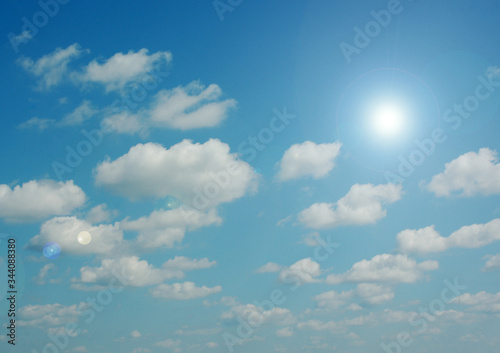 Cloudy sky background