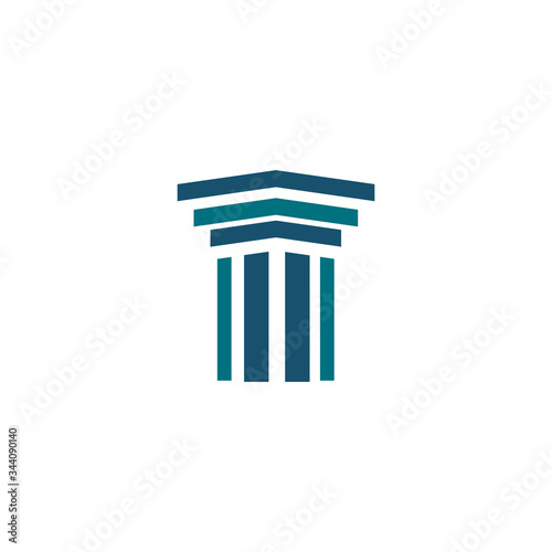 Column Logo Template vector symbol