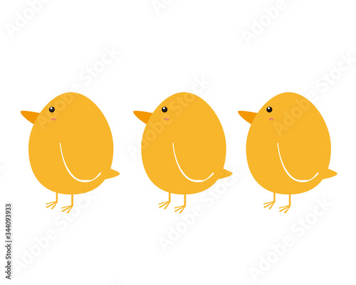 鶏　イラスト　ひよこ