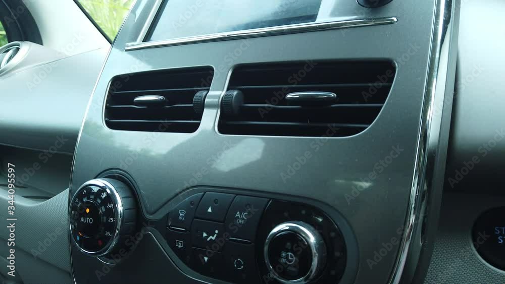 Car Heater And A/C Controls With Climate Control,Warmth Or Cooling. Car Heater And A/C Controls With Climate Control,Warmth Or Cooling.