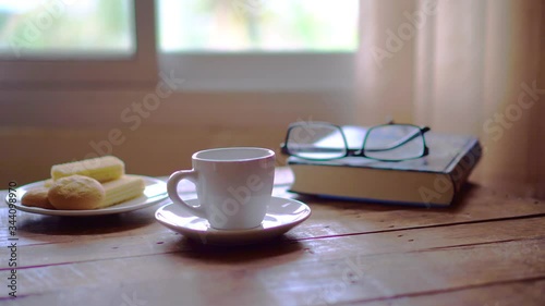 Wallpaper Mural cup of tea and cookies Torontodigital.ca