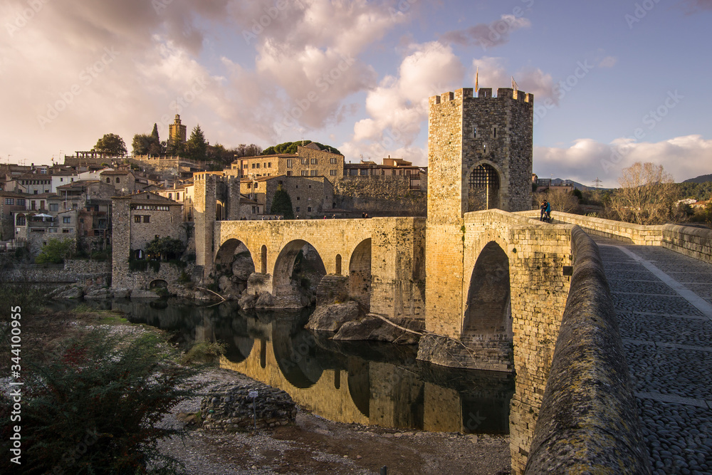 Fototapeta premium Medieval village of Besalú, Catalonia, Spain