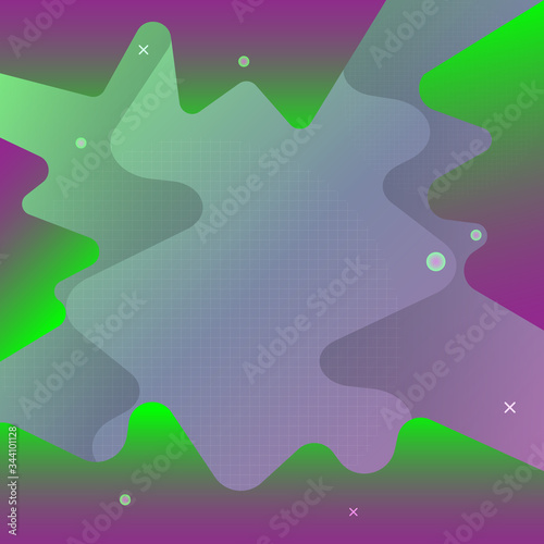 Created abstract gradient colorful background