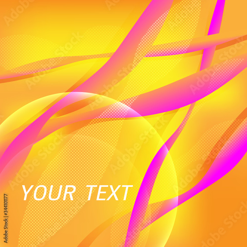Created bright gradient colors background