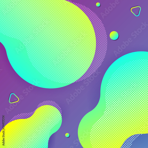 Gradient colors for abstract background
