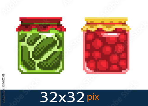 home preservation icon, pixel strike jam. 32x32 