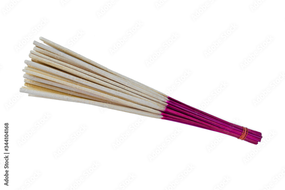 Incense isolated on a white background. Incense isolated on a white background.
