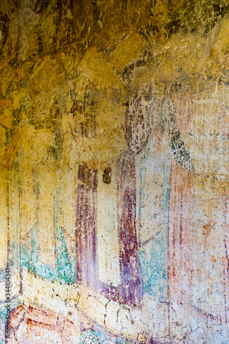 Well-preserved medieval frescoes of Rock-hewn Churches of Ivanovo in Bulgaria - A UNESCO World Heritage Site