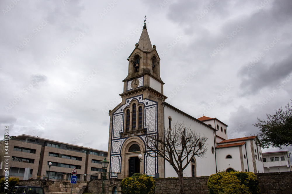 The New Church of Sao Paio (Igreja Nova de São Paio) in Vila Verde, district of Braga in Portugal.