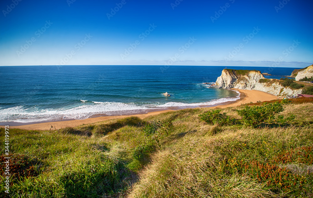 playa de sopelana en Vizcaya,España