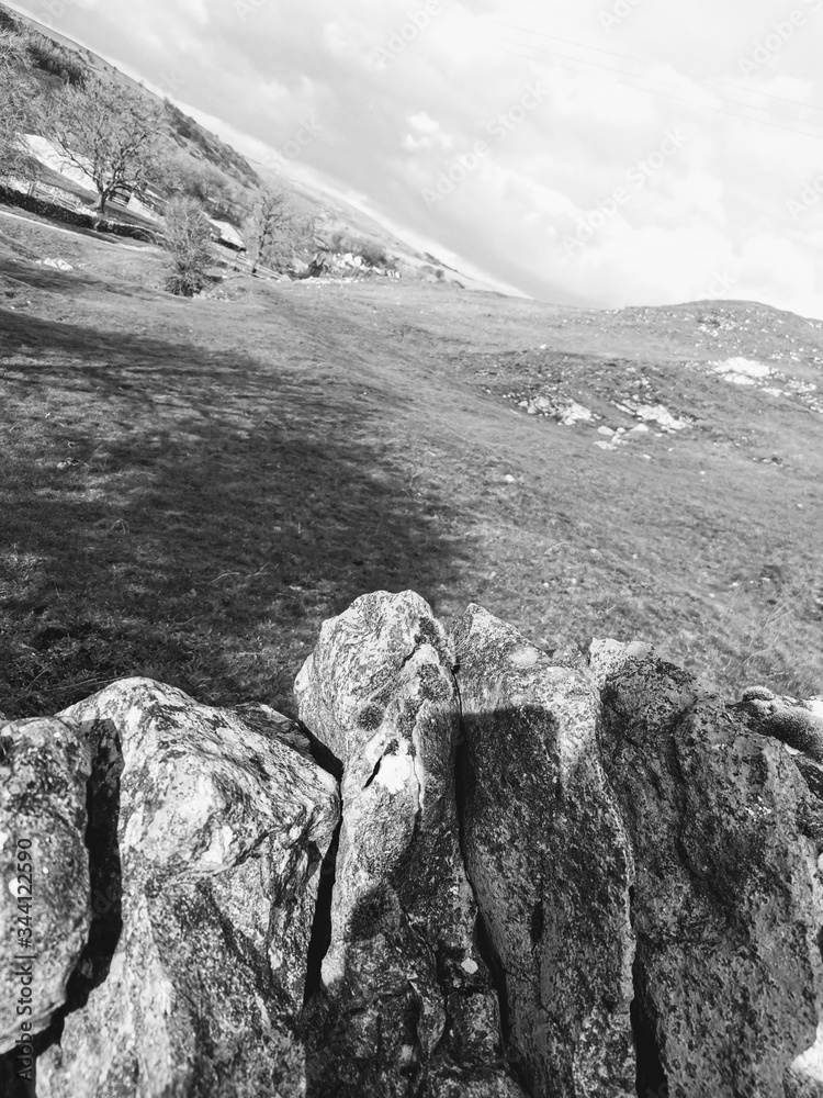 Yorkshire Dales, Black and white