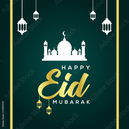 Eid Mubarak Vector Design Illustration For Celebrate Moment