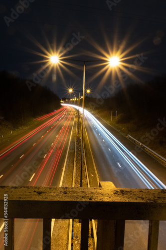 highway at night