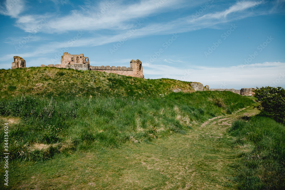 Schottland Highlands Küste tantallon castle ruine