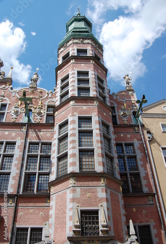 Gdańsk, Zbrojownia, wieża. Stan z 2011 roku.