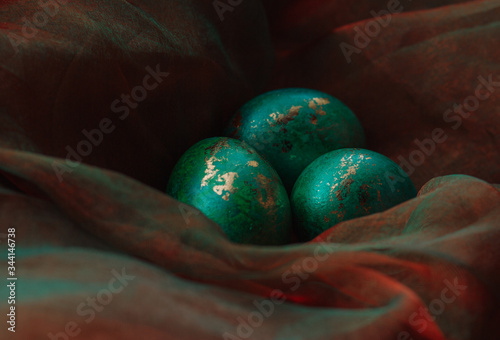 colorful easter eggs