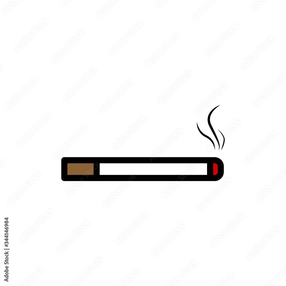 Obraz premium cigarettes vector graphic design illustration