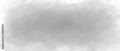 Abstract gray splash on white paper background