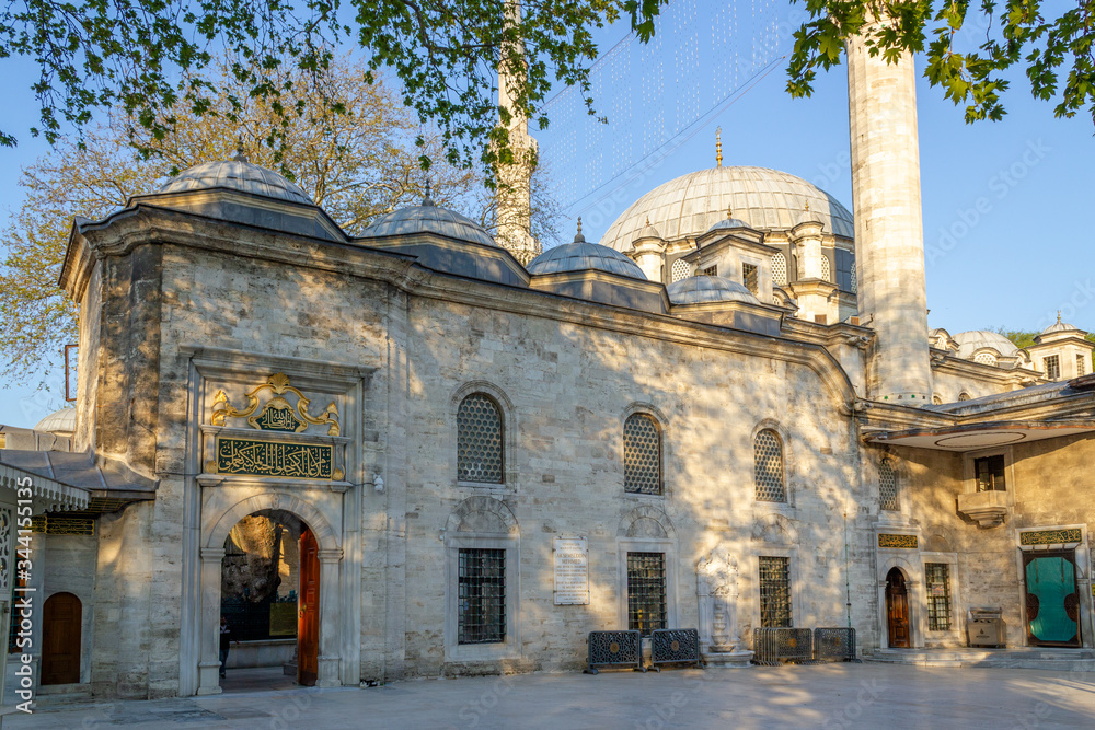 Eyup Sultan Mosque. Istanbul, Turkey
