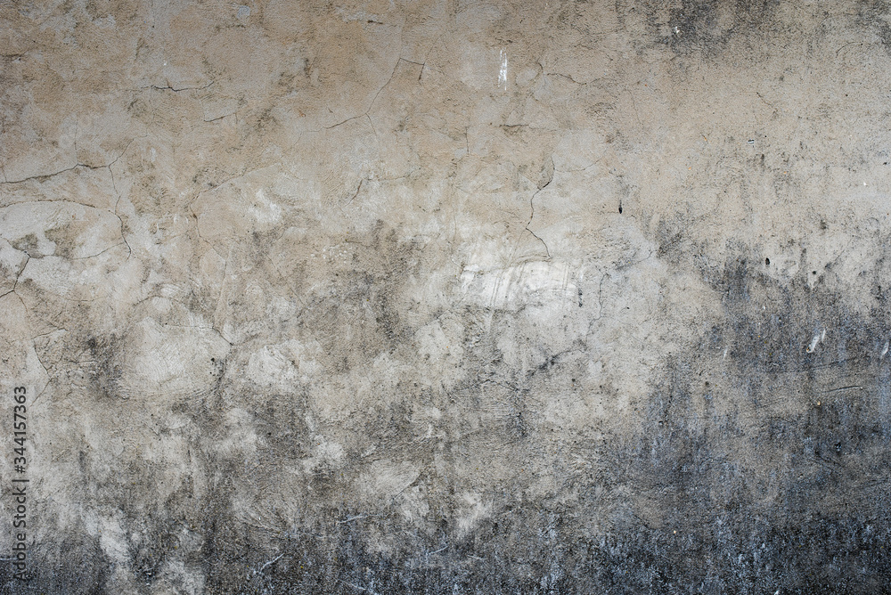 Background of an old, dirty, white brick wall with peeling plaster, painted walls, texture Background of an old, dirty, white brick wall with peeling plaster, painted walls, texture