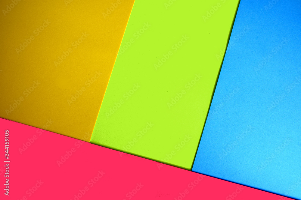 Four colour background, light spot on the right side Four colour background, light spot on the right side