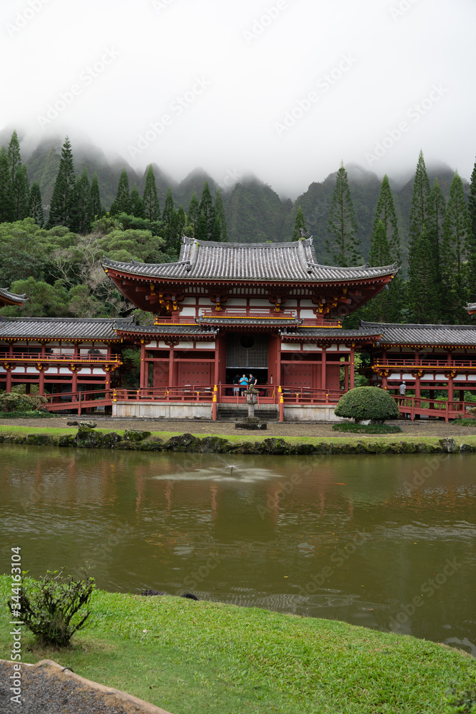Fototapeta premium Hawaii temple
