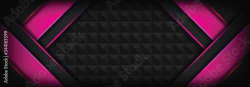 abstract shiny light pink and dark grey background