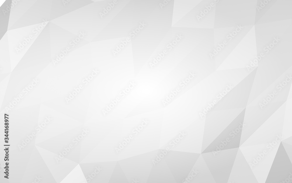White abstract background. Lowpoly backdrop. Crumpled paper. 3D illustration White abstract background. Lowpoly backdrop. Crumpled paper. 3D illustration