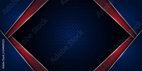modern luxurious of dynamic abstract with futuristic design and 3d style background template