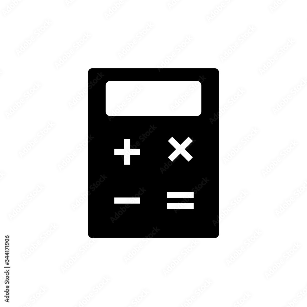 Fototapeta premium Calculator Icon Design Vector Illustration