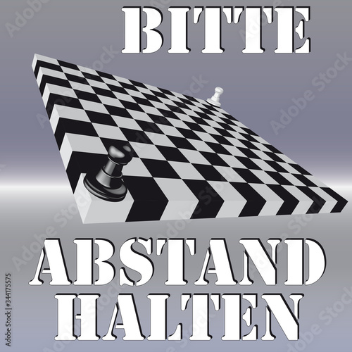 Abstand halten 4
